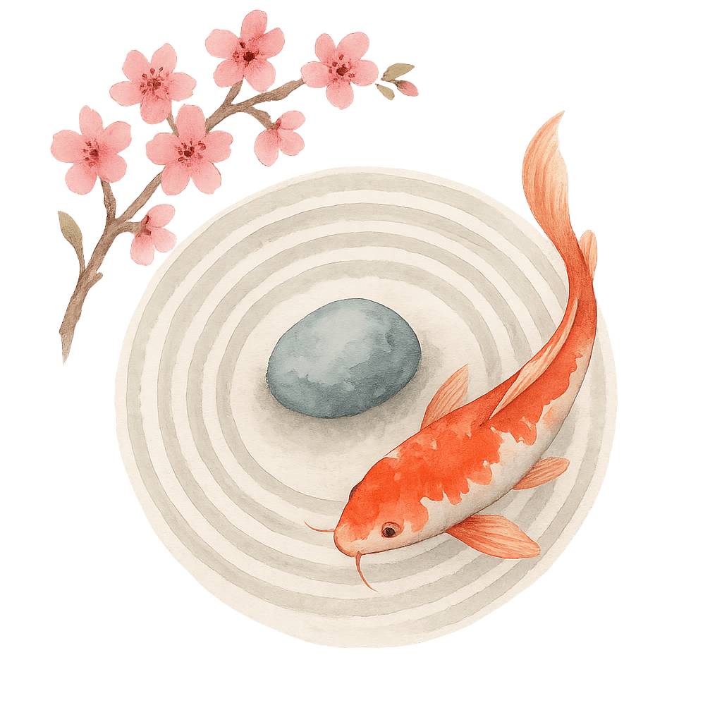 Zen Garden Watercolor Tee